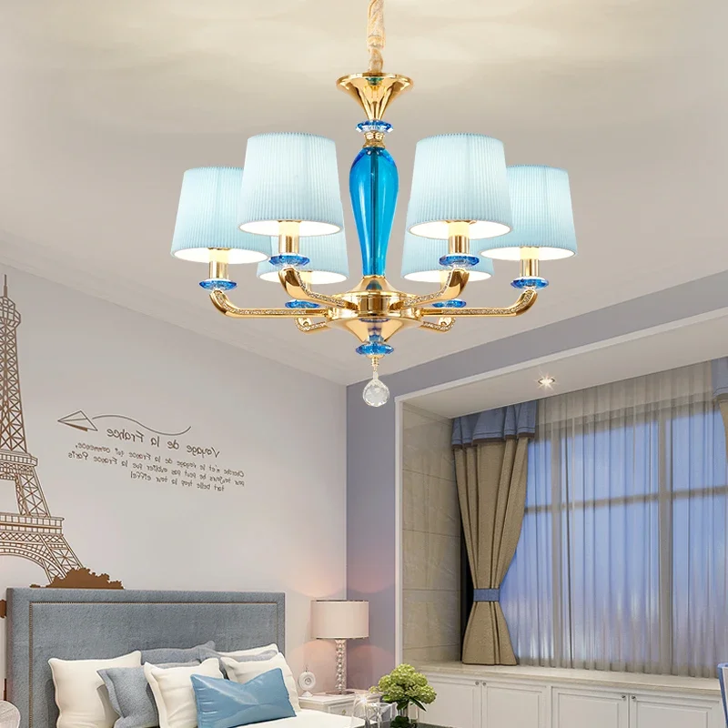 COLIN Contemporary Pink Pendent Lamp Luxury Living Room Restaurant Bedroom Girl's Room Villa Clothing Store Chandelier