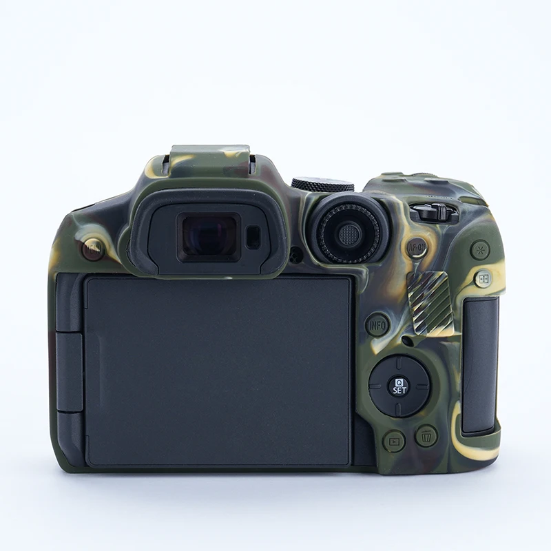 Мягкий силиконовый защитный чехол для камеры Canon EOS R7