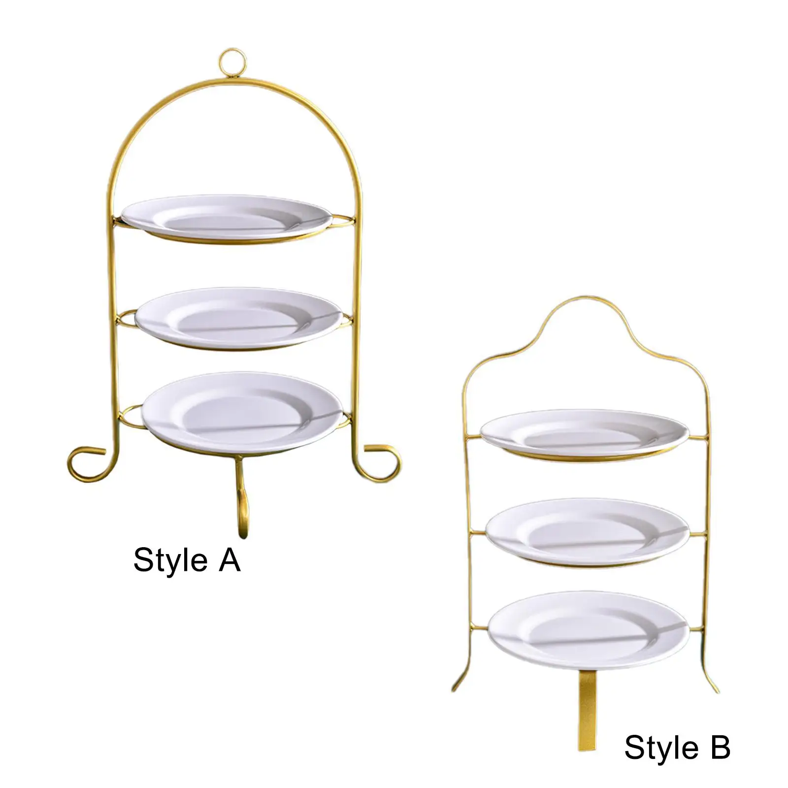

Desserts Cupcakes Stand Cookie Tray Rack Tiered Serving Platter Pastry Serving Tray for Candy Dessert Cakes Cookie Wedding