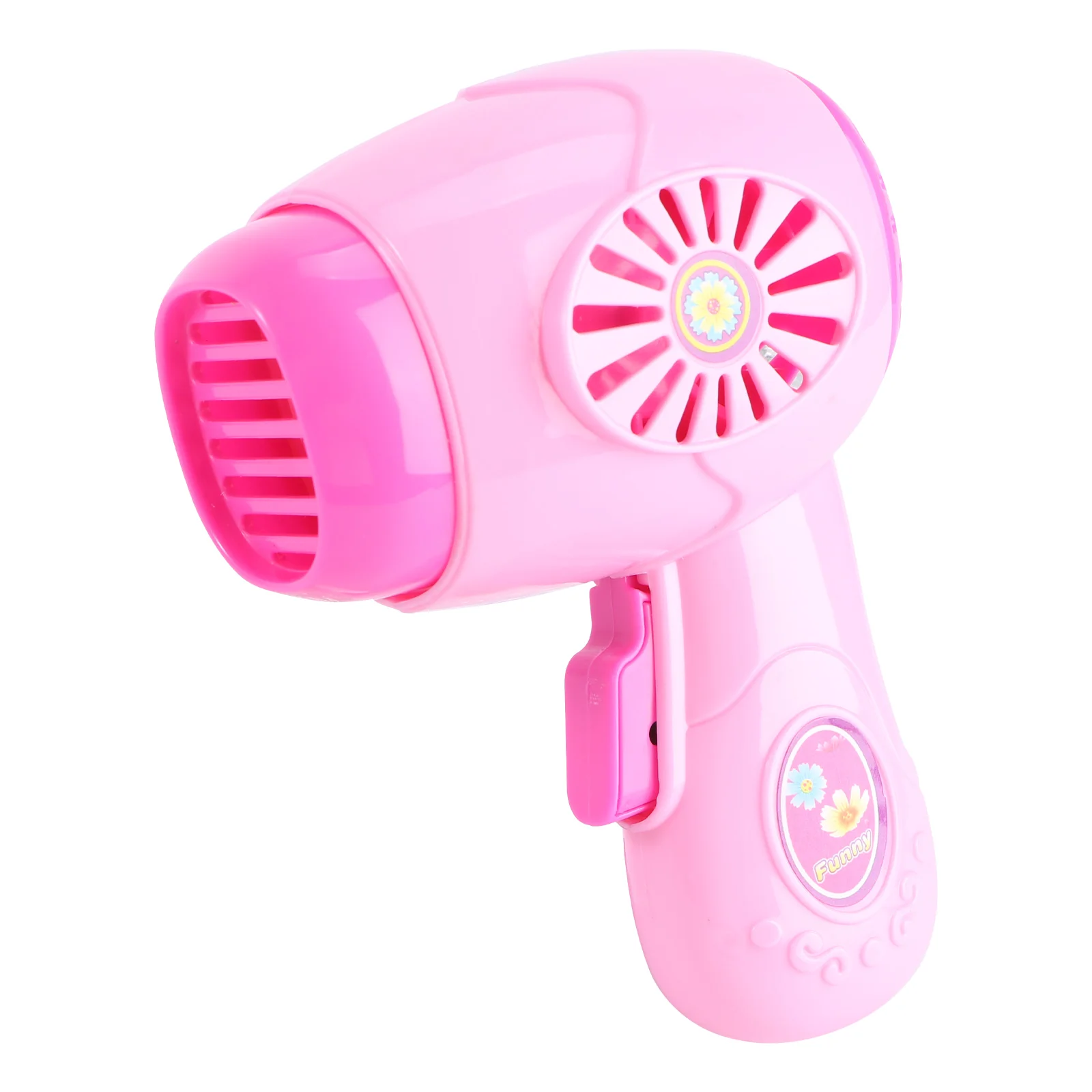 Toy Simulation Toys Dollhouse Play Pretend Miniature Electric Hair Dryer Prop Pink Model Home Appliance Baby