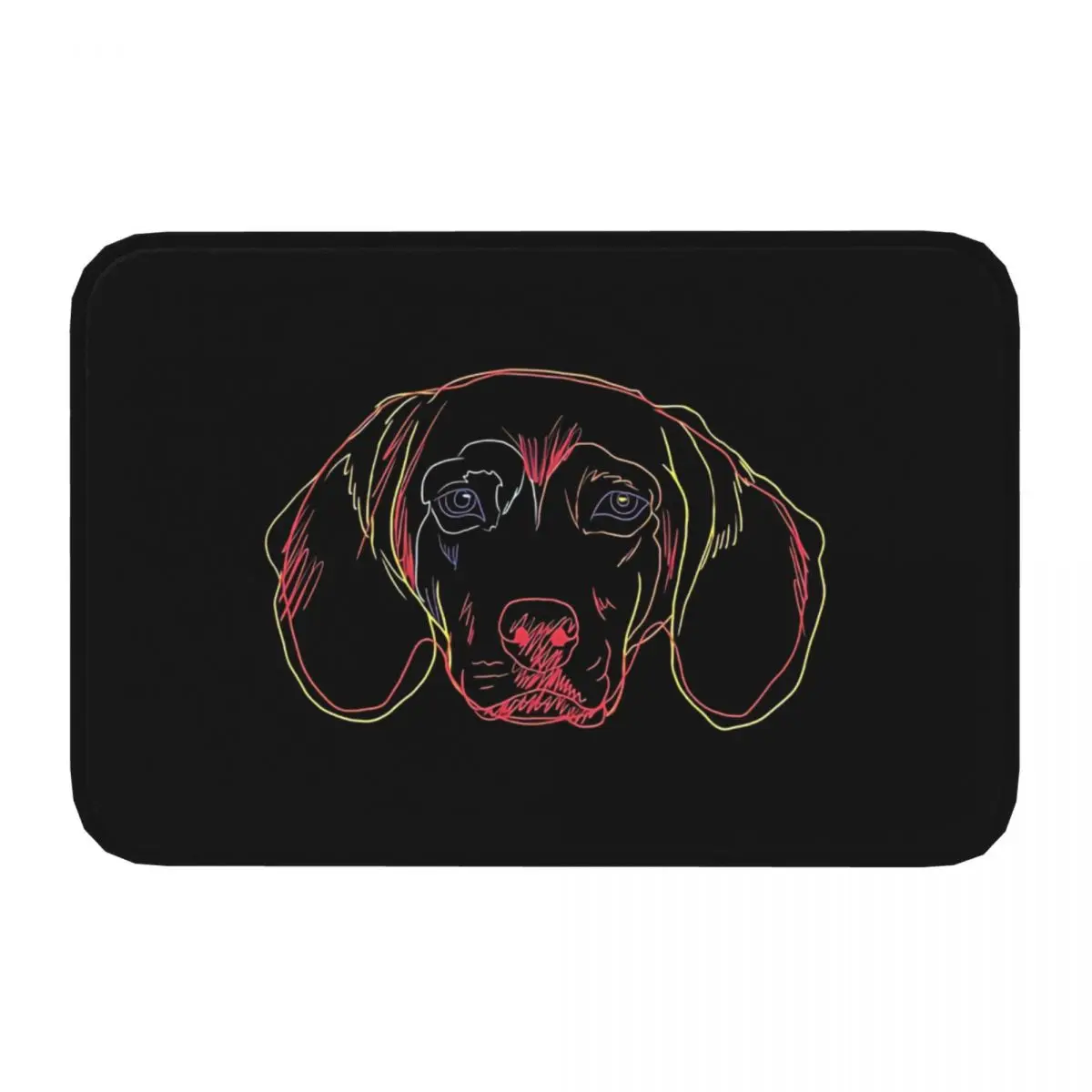 Strokes Tiroler Bracke Dog Dog Doge Non-Slip Carpet Doormat Living Room Kitchen Mat Entrance Door Floor Rug