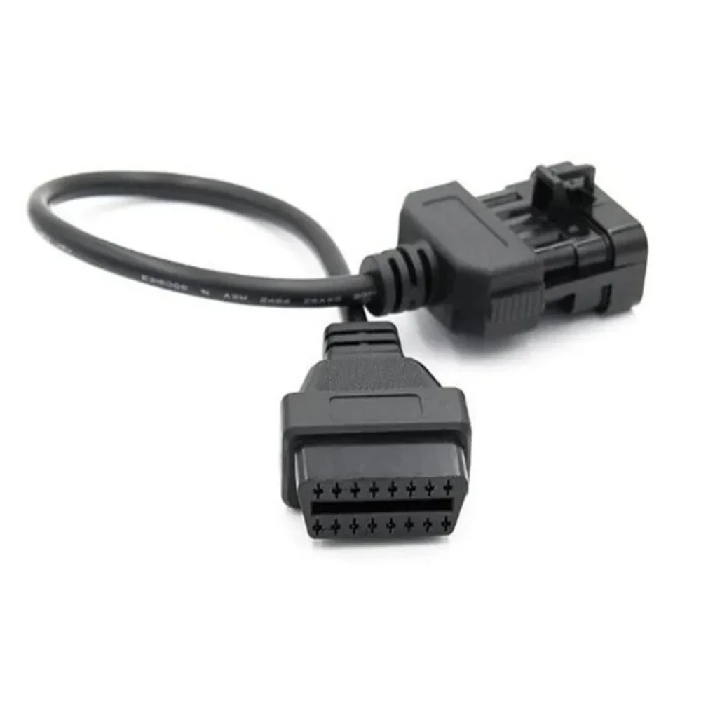 2024NEW 10Pin To 16Pin Mother Car Diagnostic Connector Adapter forOp-el OBD II for Op-el OBD2 10 Pin To 16 Pin Cable OBD2 Tools