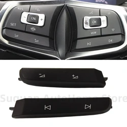Tapa de botón de volumen multifunción para volante de coche, accesorio para VW Golf 7 7,5 Tiguan Jetta TRoc r-line GTI GLI GTE, 5G0959442AE, 5G0959442M, 1 unidad
