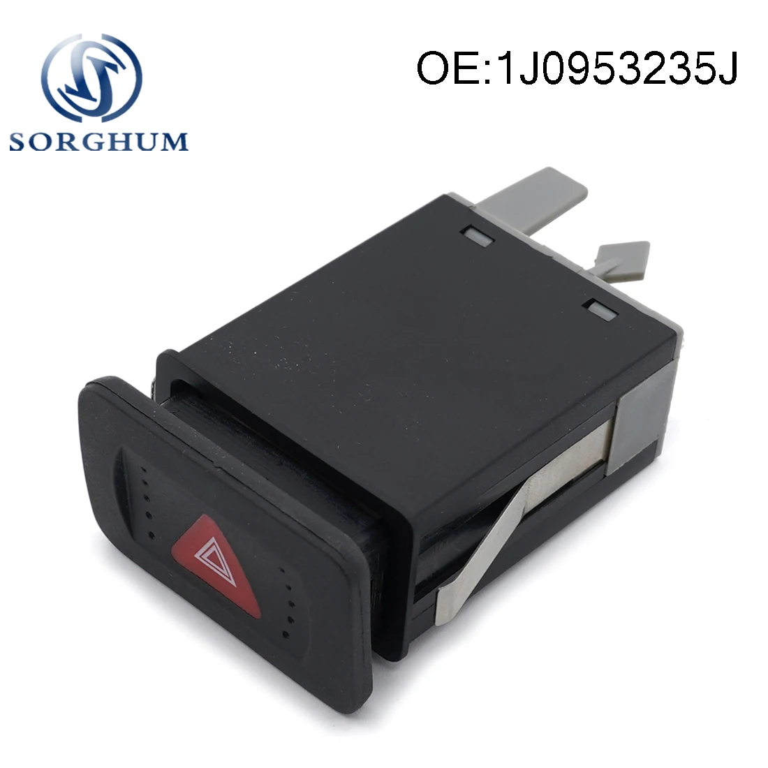 

Sorghum Hazard Warning Dash Light Indicator Switch Relay Button for 1999-2006 VW Jetta Golf GTI MK4 Bora 1J0953235J 1J0953235D