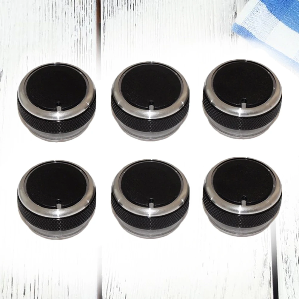 

2 Packages Air Conditioning Button Switch Knob for Alloy Conditioner Control Classic