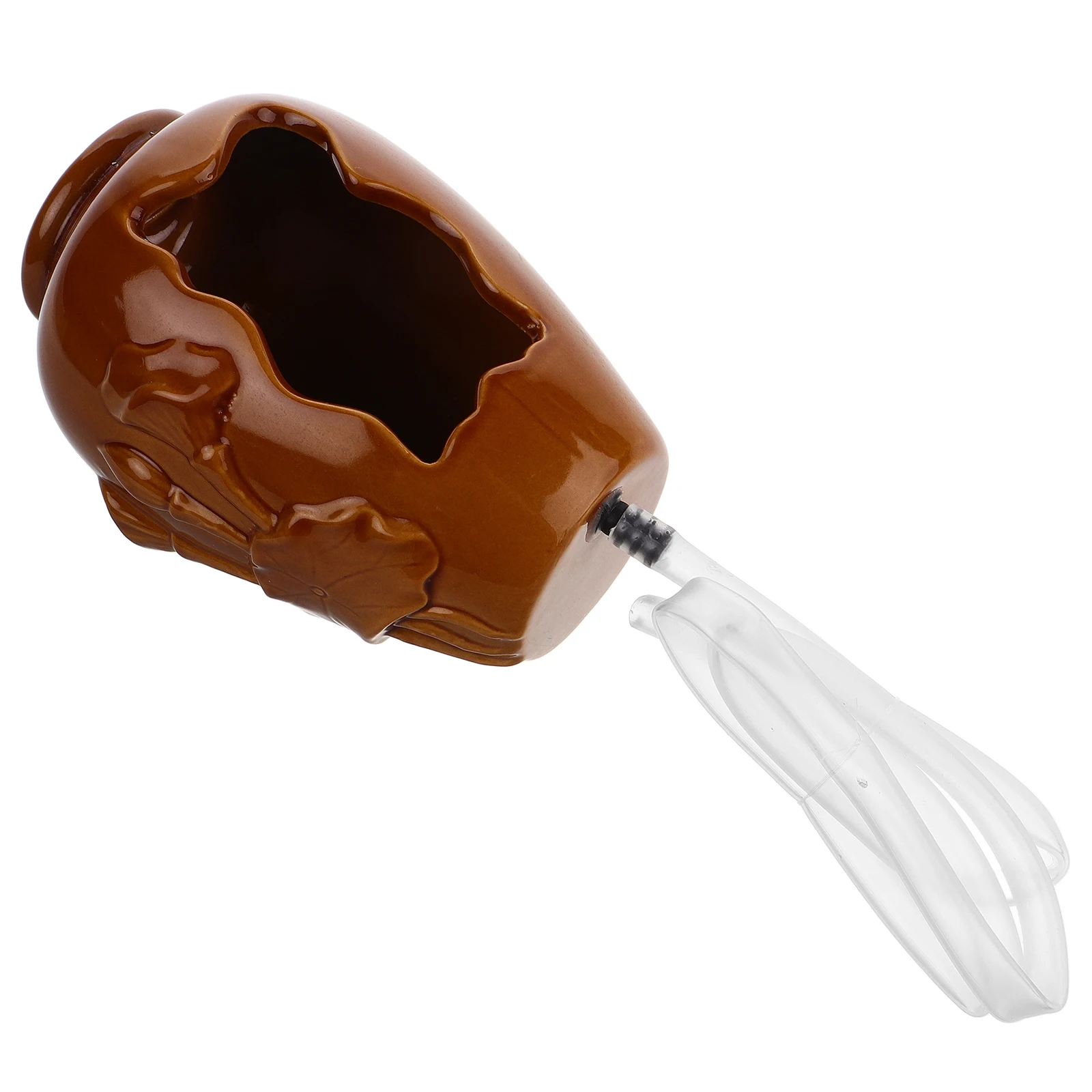 

Ceramic Jar Waterfall Fountain Decor Landscape Courtyard Garden Feature Tranquil Flowing Water Artistic Outdoor Indoor Use