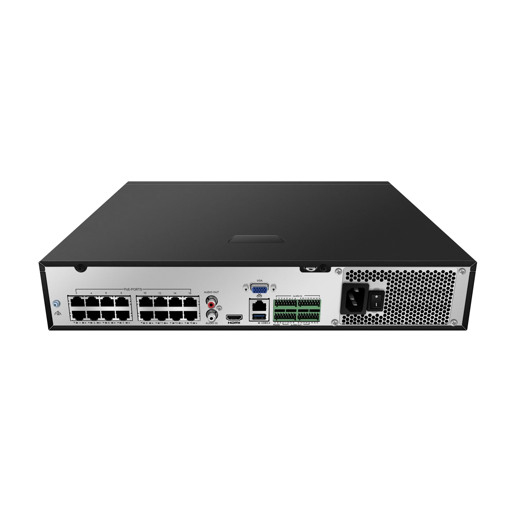 2026 H.265 32CH 12mp POE  4Sata NVR  Multi-user Online Simultaneously 4K Output, True High Resolution Display 32CH CCTV System