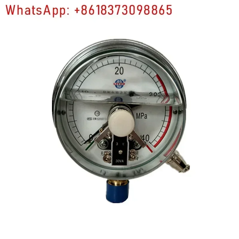 

Anti-vibration electric contact pressure gauge YXK100 liquid oil filling performance stainless steel switch