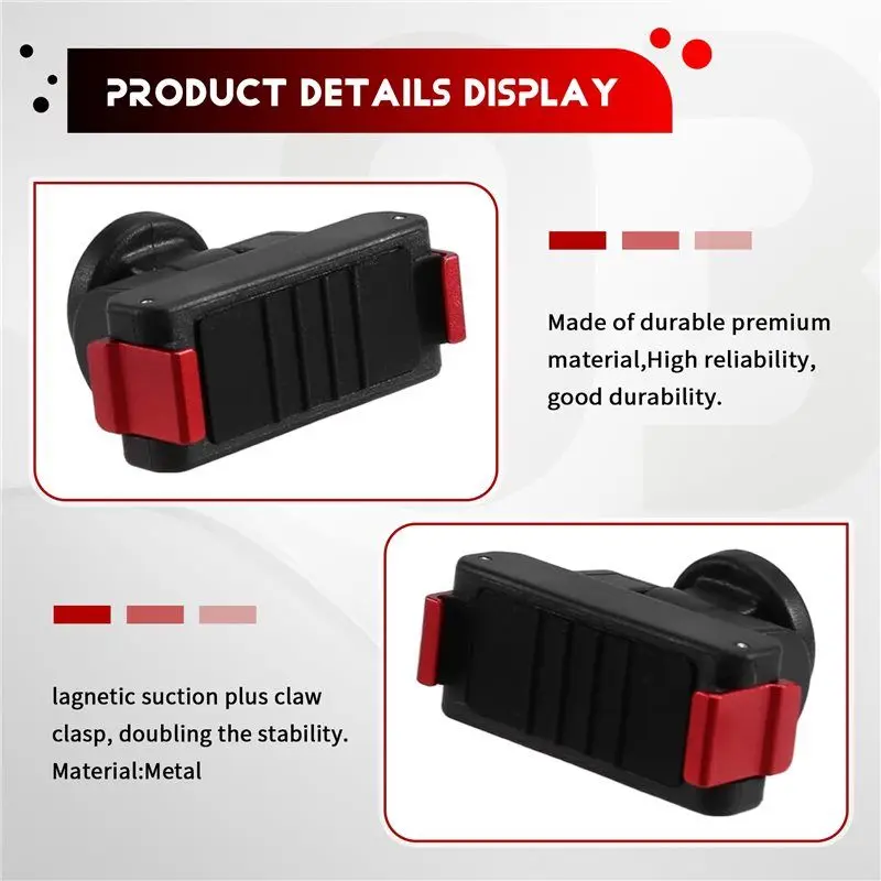 24-Hour Delivery SUNNYLIFE For DJI OSMO 360 Magnetic Adapter Quick-Release Plate Universal Adapter Port For DJI Action 5 Pro Cam