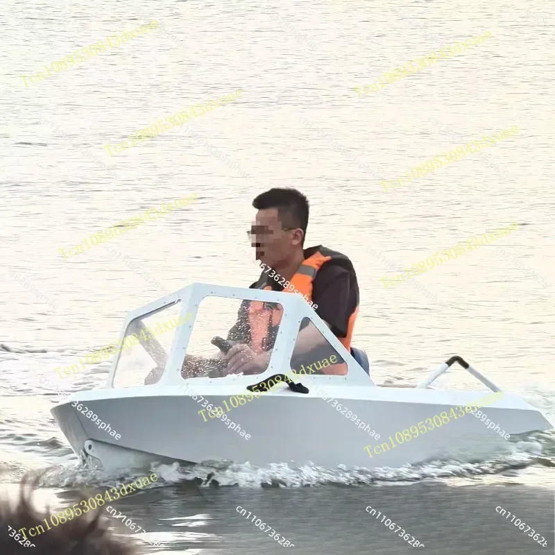 15kw Custom High-Speed Mini Jet Boat Aluminum Water Ski Jet Ski For Rowing Boats Electric Karting Boat For Water Sports
