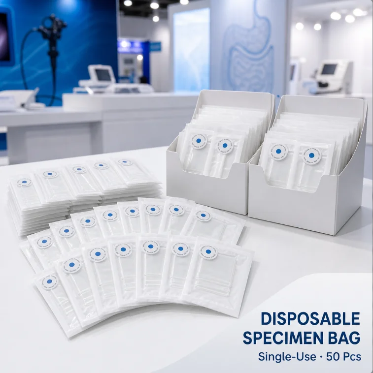 Disposable Laparoscopic Tissue Retrieval Bag 200 400 700 1600ml Endoscopic Specimen Collection Bag For Abdominal Surgery