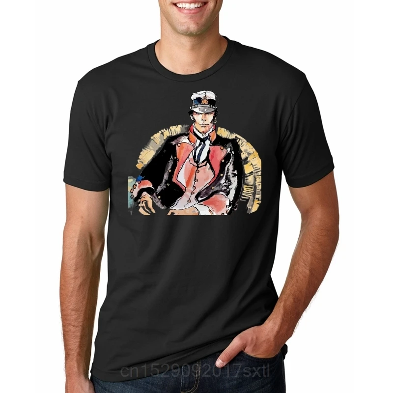 

Men Funny T-shirt Captain Corto Maltese Graphic Summer Fashion Funny High-Quality Printing Casual Skin Friendly And Soft Tee