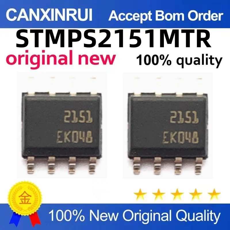 （10 pieces）STMPS2151MTR 2151 SOP-8 Power Distribution Switch IC
