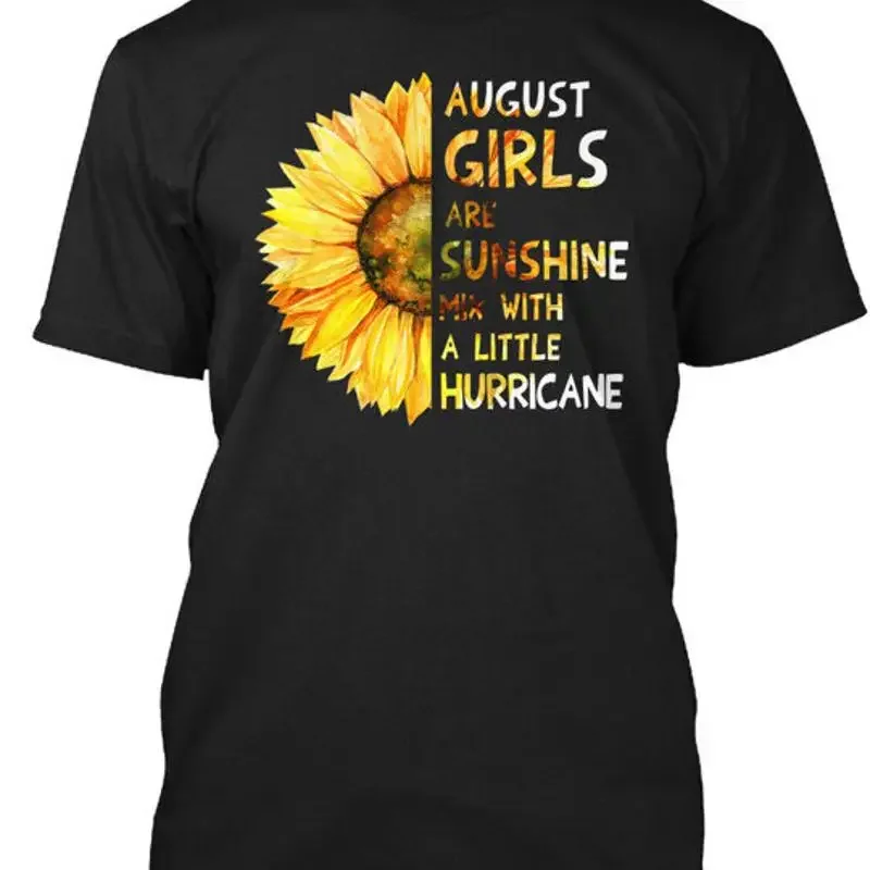 Sunflower August Girl Girls Are Sunshine Mix With A T Shirt Made in USA S to 5XL