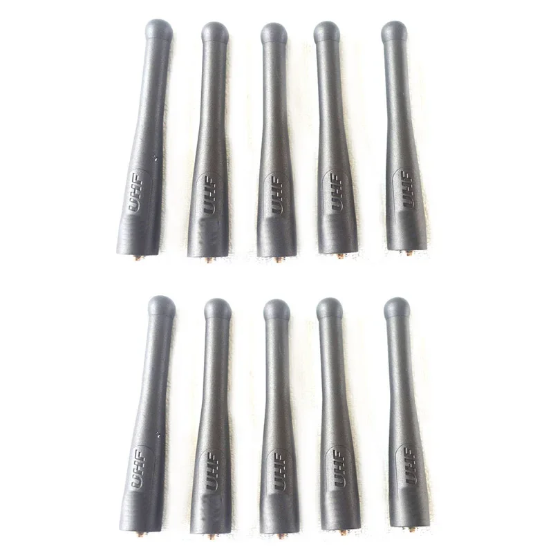 

10pcs 3.5 inch Stubby Antenna SMA-F Female UHF 400-470MHz For Motorola XPR 6000 6550 7000 7550 XiR-P8200 XiR-P8268 Walkie Talkie