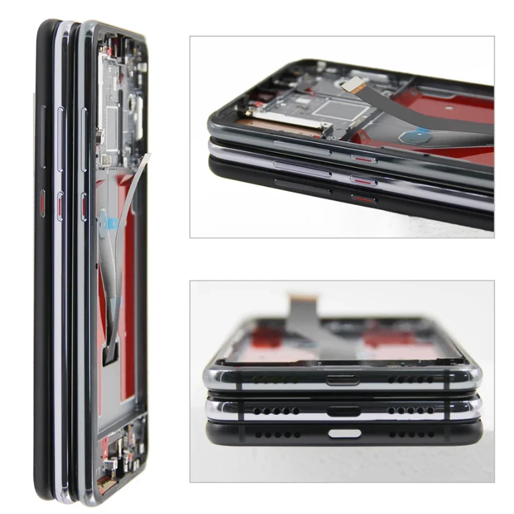 Pantalla LCD OLED táctil para móvil, montaje de CLT-L29 con marco de 6,1 pulgadas para Huawei P20 Pro, CLT-AL00