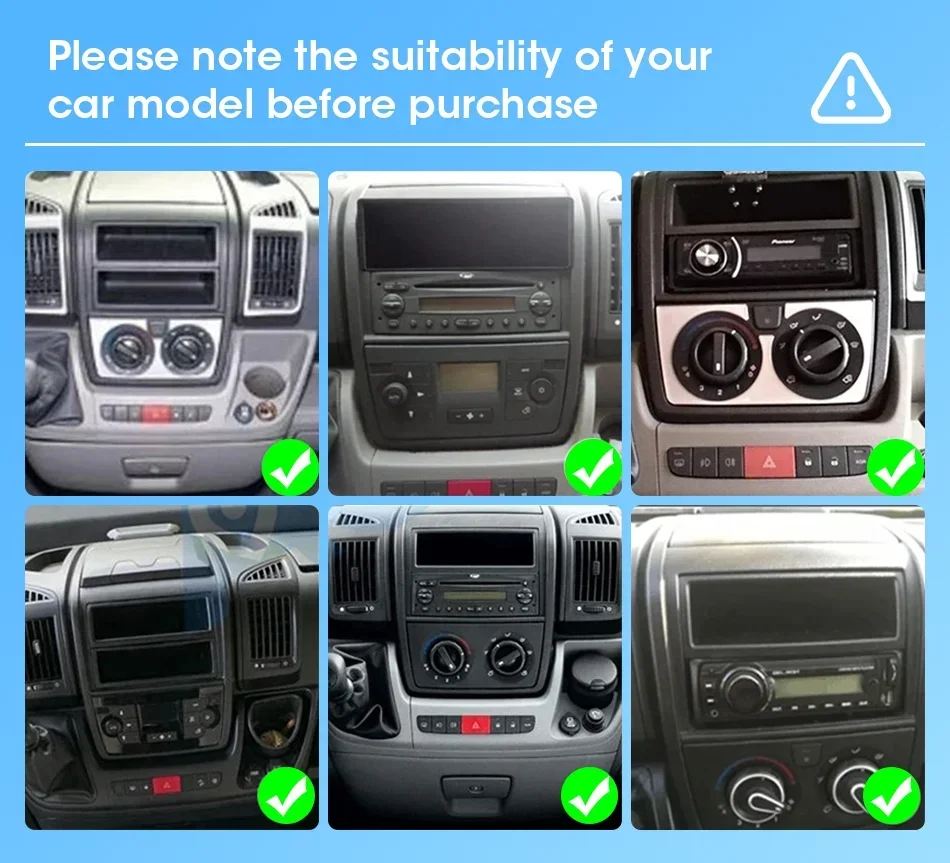 2026 New! 9' Android 14 Multimedia For Fiat Ducato Peugeot Boxer Citroen Jumper 2006-2022 Carplay Auto Stereo 2 Din Head Unit 2K
