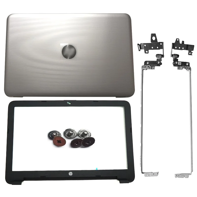 

Original For HP Pavilion 15-AY 15-BA 15-BD 250 G4 Laptop LCD Back Cover/Front Bezel/Hinges Silver Black 859511-001 855027-001