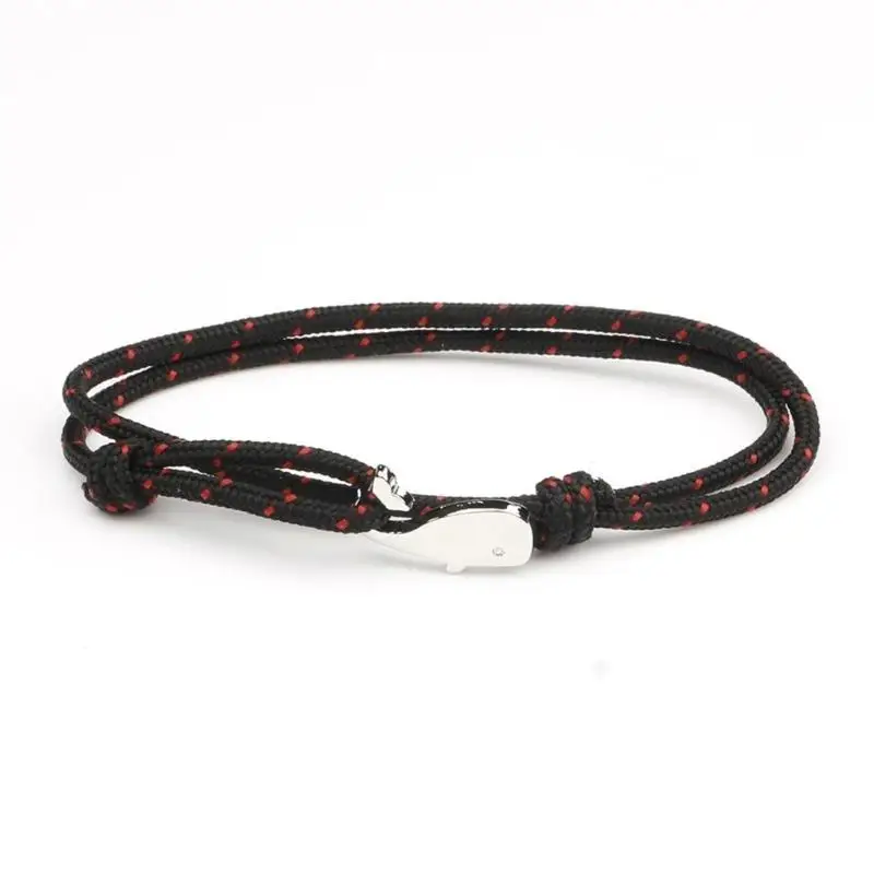 31BB Multicolor Bracelets Little Whale Mother-Child Adjustable Woven Hand Rope
