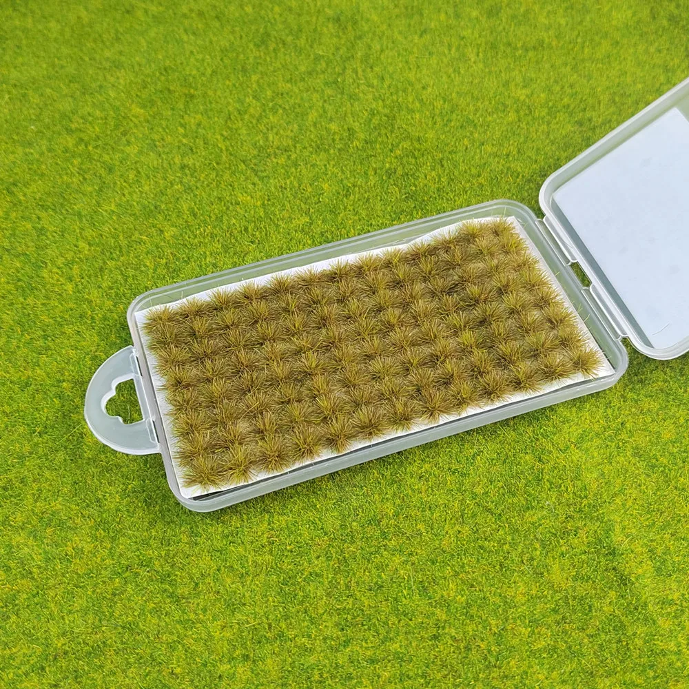 104/35/28/5pcs model scene grass needle straw frame irregular military layout model of vegetation bushes Microlandscape model