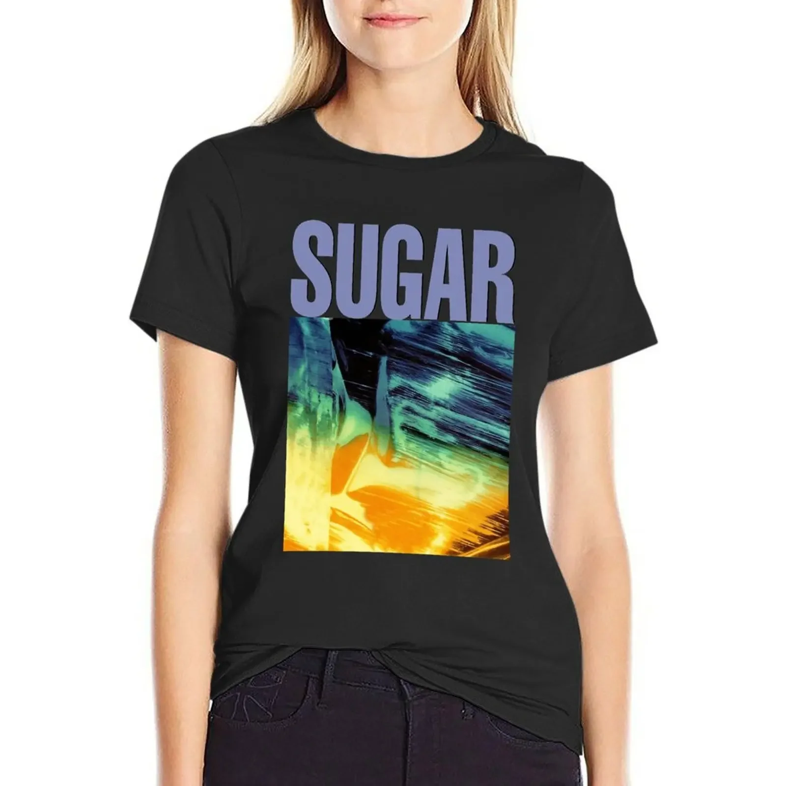 

Sugar Copper Blue For Fans T-Shirt anime clothes Female clothing quick-drying animal print shirt for girls Women t-shirts