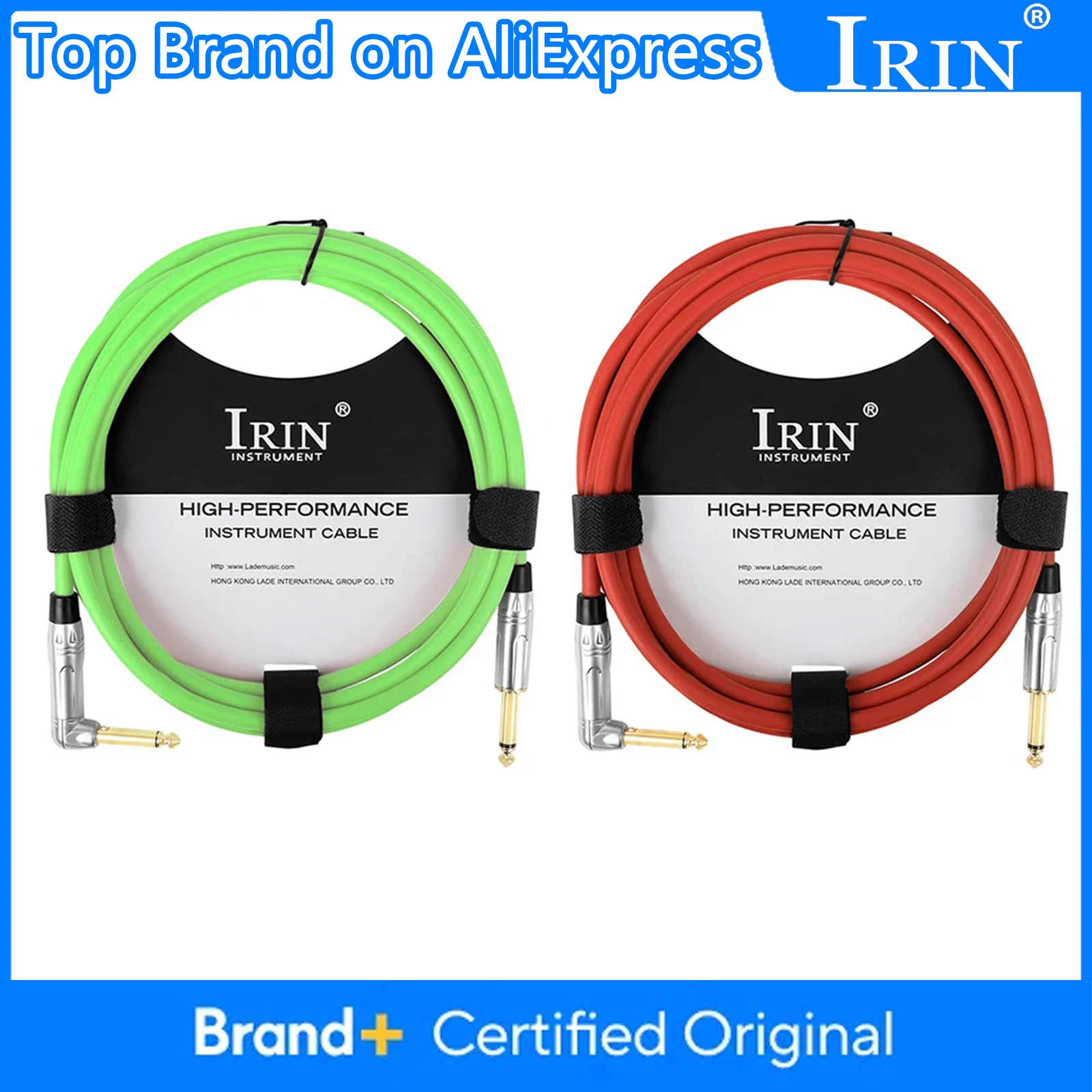 

IRIN 3 м гитарный кабель, провод, кабель с шумоподавлением для электрогитары, педаль эффектов, усилитель фортепиано, детали и аксессуары для гитары