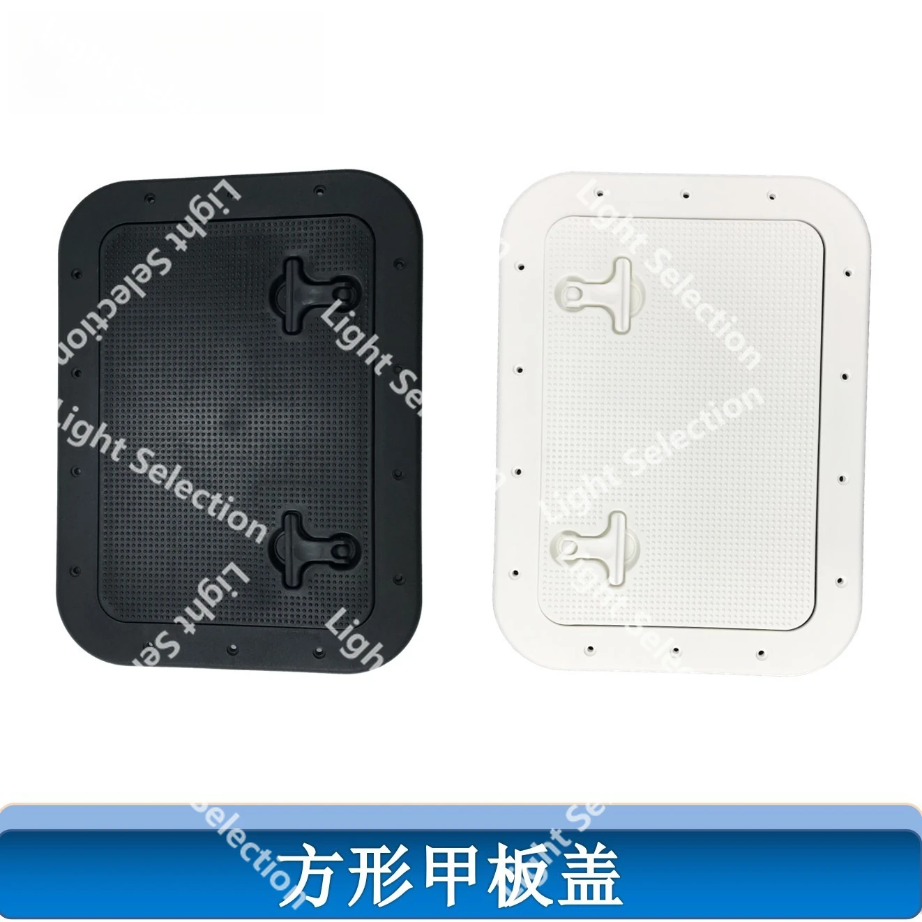 

Ship accessories 420 * 314mm marine rectangular deck cover double buckle cruise ship yacht hatch cover