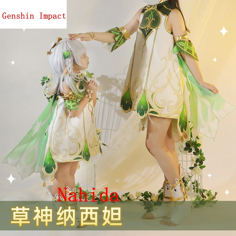 

The New Game Genshin Impact Anime Surrounding Nahida Two-dimensional Sumeru Grass God Meng Loli Female Clothing Set