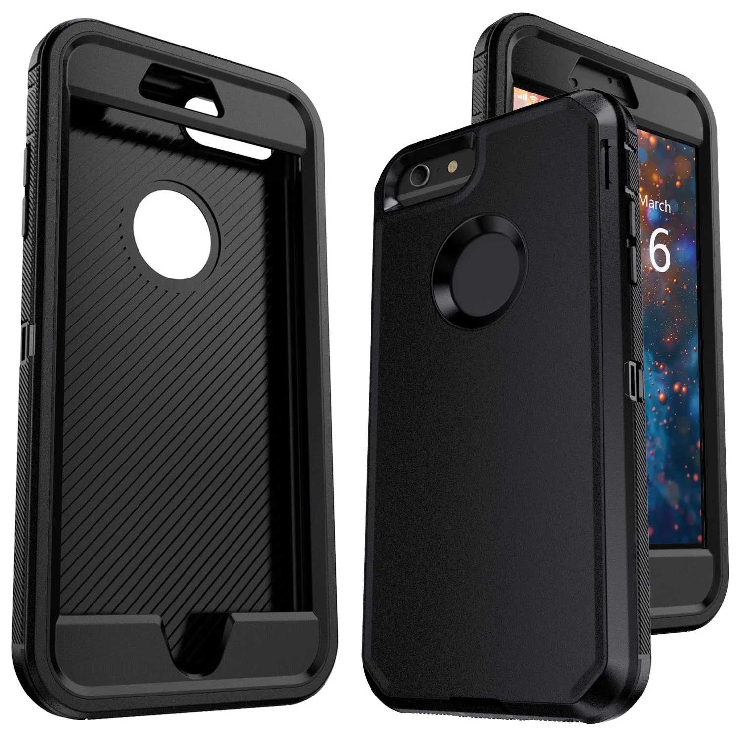 Black Phone Case Fo…