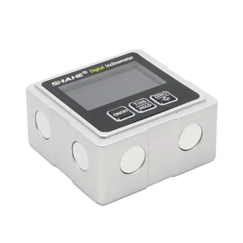 SHAHE 3-side Magnetic Digital Level Electronic Angle Finder Protractor Inclinometer Bevel Gauge With Magnets Backlight