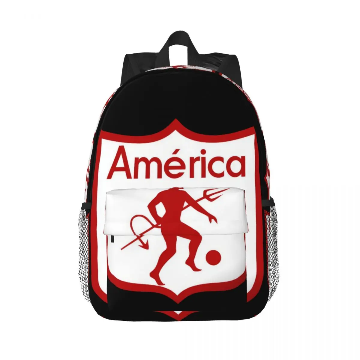 Mochila Americana De Los diabones Rojos, para estudiantes De secundaria y Universidad