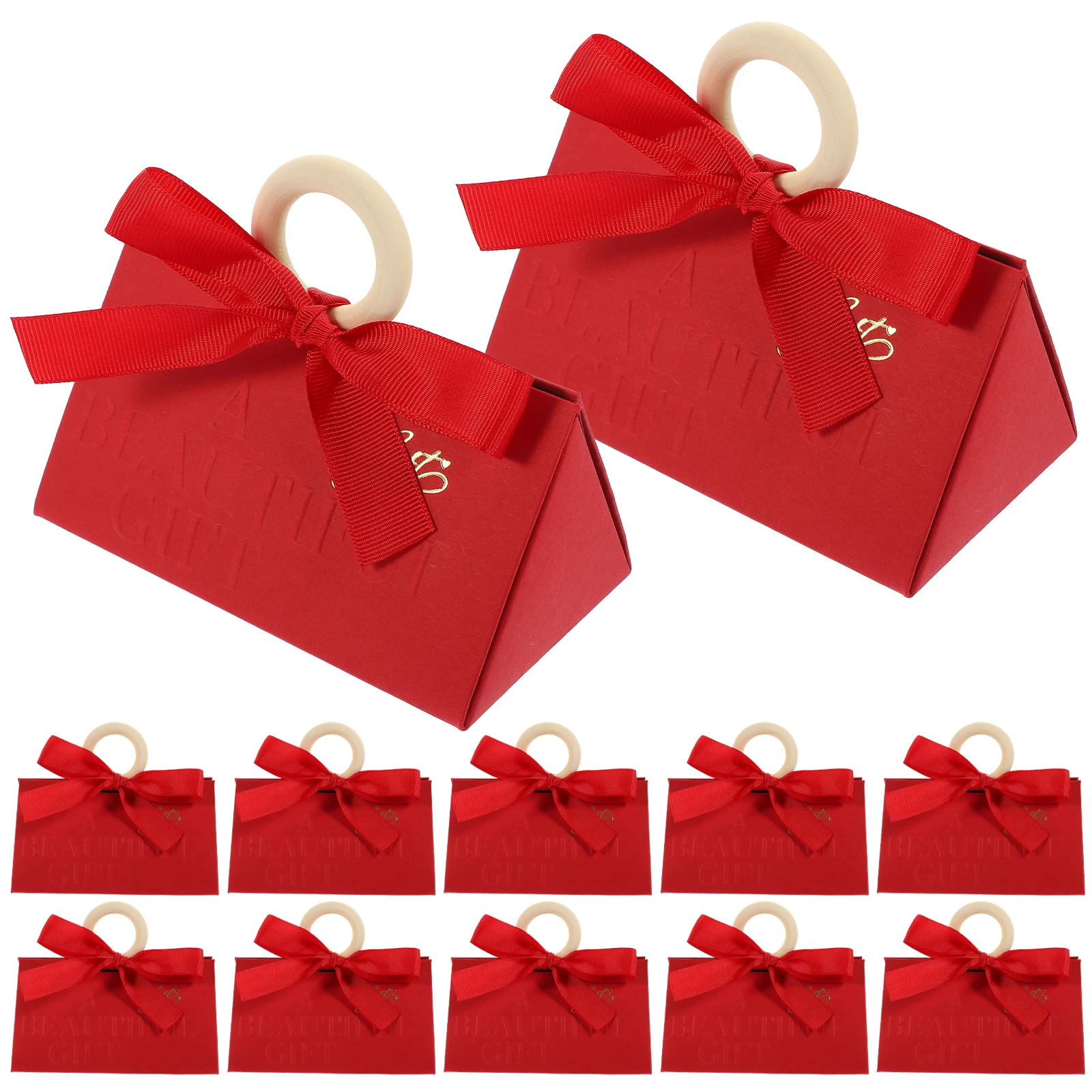

20 Pcs Candy Box Boxes Party Favors Fillable Valentine's Day Packaging Accessories Presents Portable