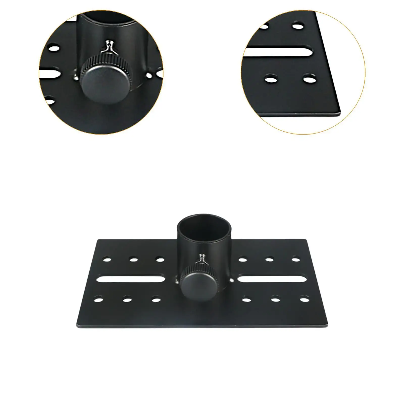 Adaptateur de support de haut-parleur, angle réglable, performance sur scène, extérieur