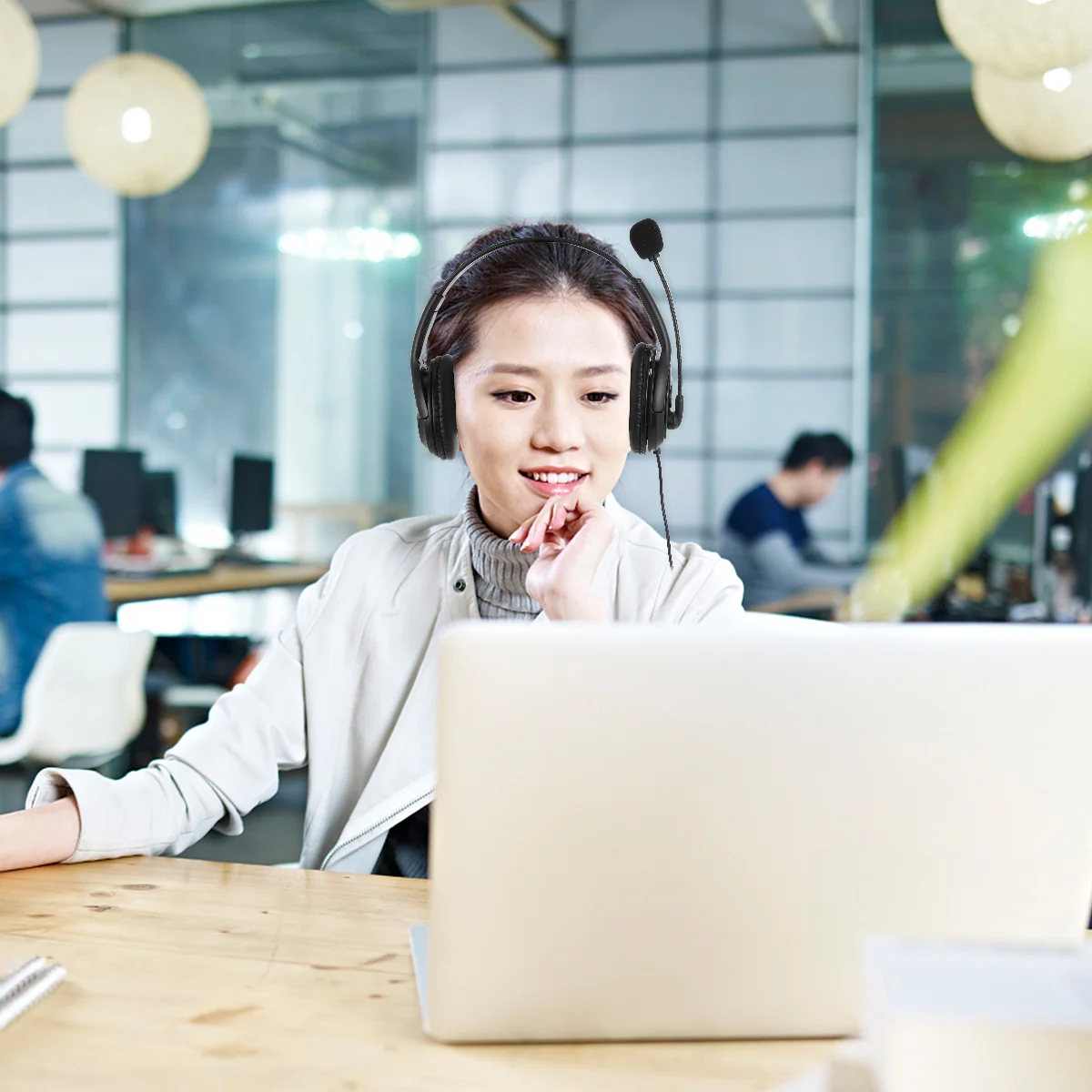 

Cool Stylish Gaming Headset Professional Computer Headphone Soft Cushion High Precision Driver Noise Isolation USB Earphone