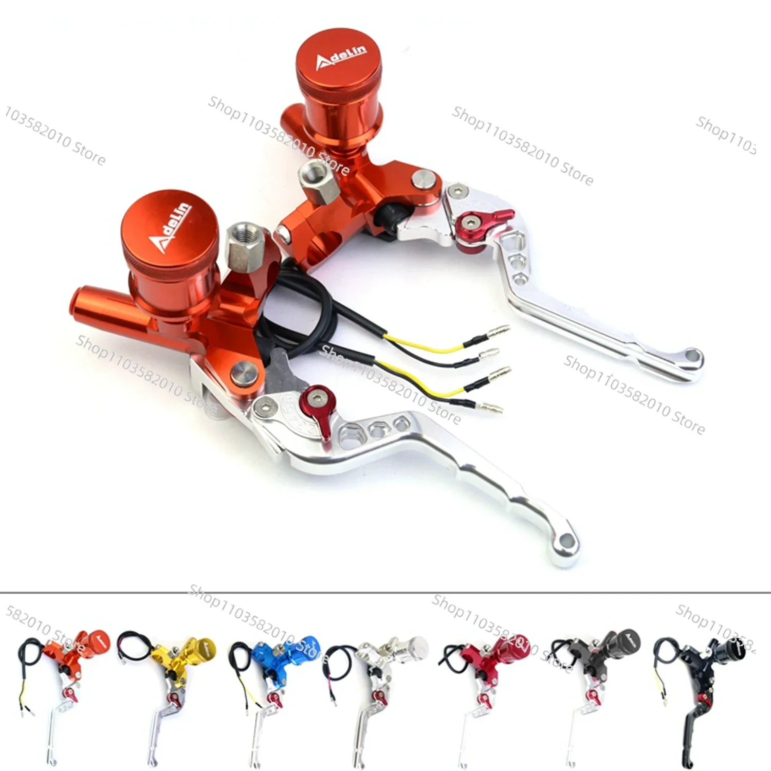 Motorcycle Brake Master Cylinder Clutch Levers 22mm for Honda Benelli Suzuki Kawasaki Yamaha BMW Triumph