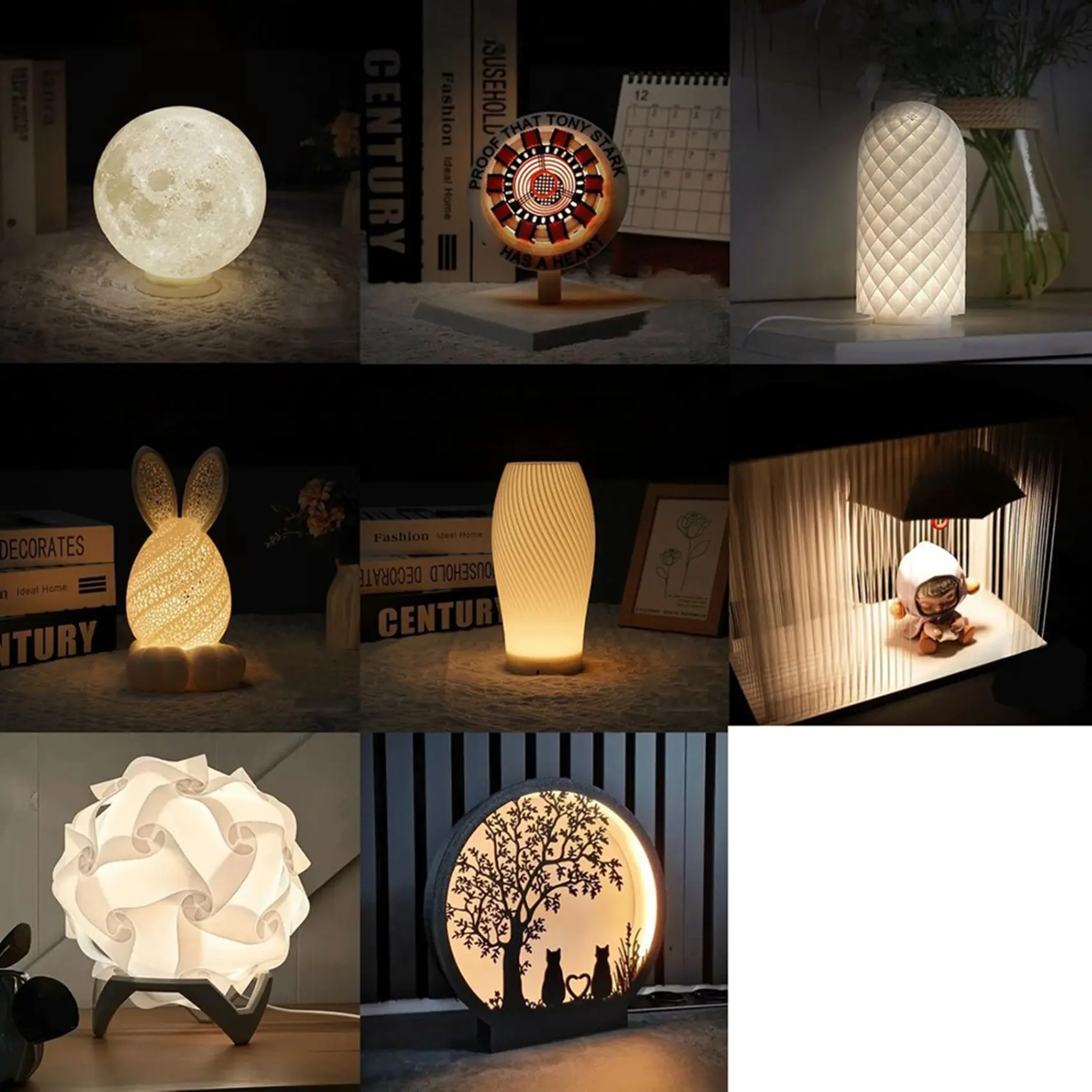 【HAPPY】10X DIY Model For Led Lamp Kit,Bright Light Energy-Efficient Custom Lighting Project Multicolor Led Light Parts
