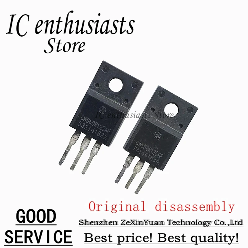 10PCS CWS60R125AF CWS60R125 26A 600V TO-220 Original disassembly