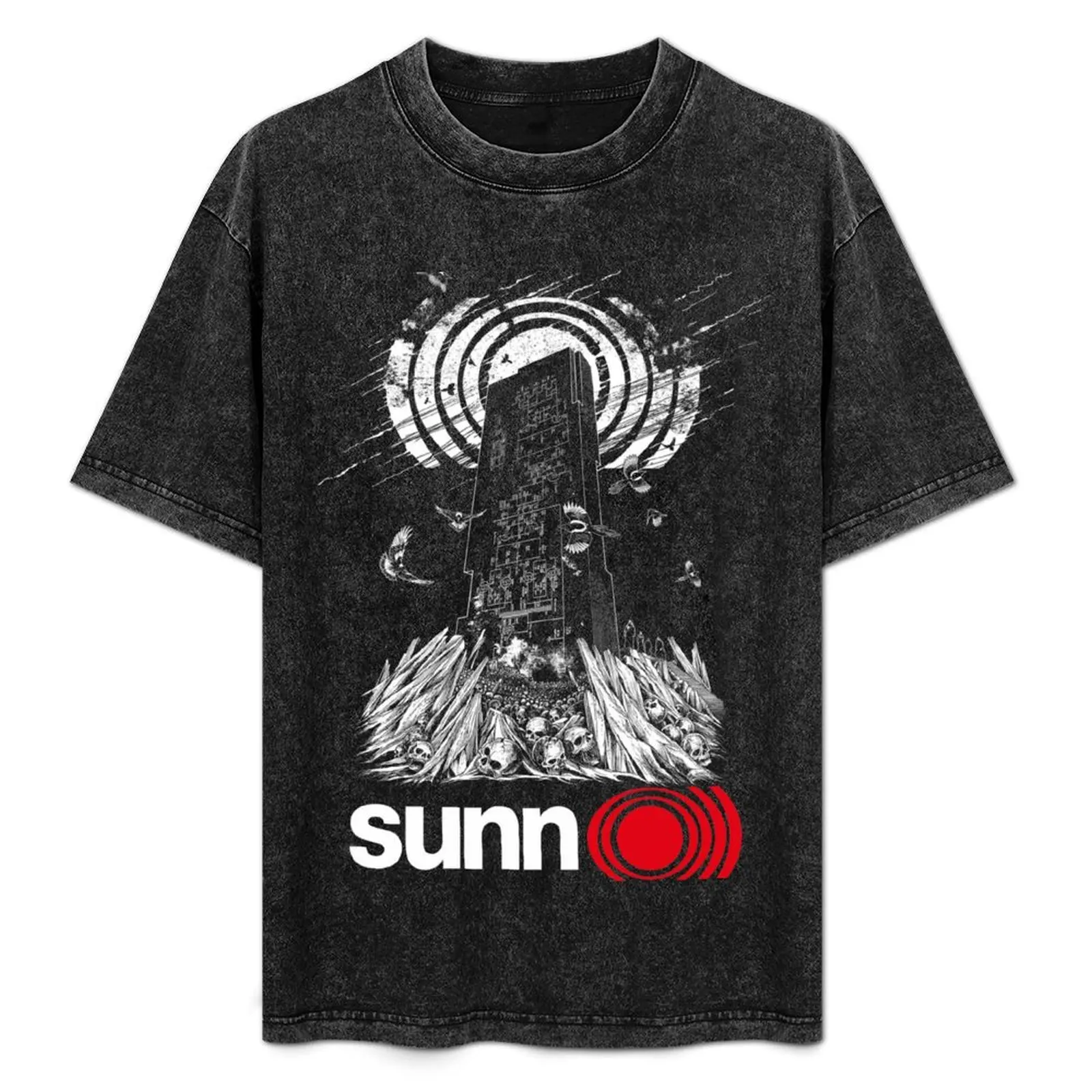 

SUNN O))) T-Shirt Fashion Print Casual Short Sleeve