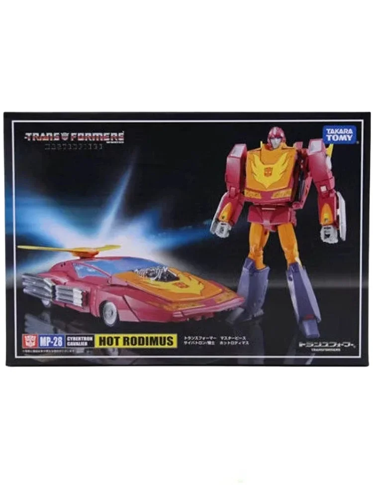 In Stock Takara Tomy Transformers MP series Japanese version MP-28 Hot Rod Movable Figure Robot Model Gif