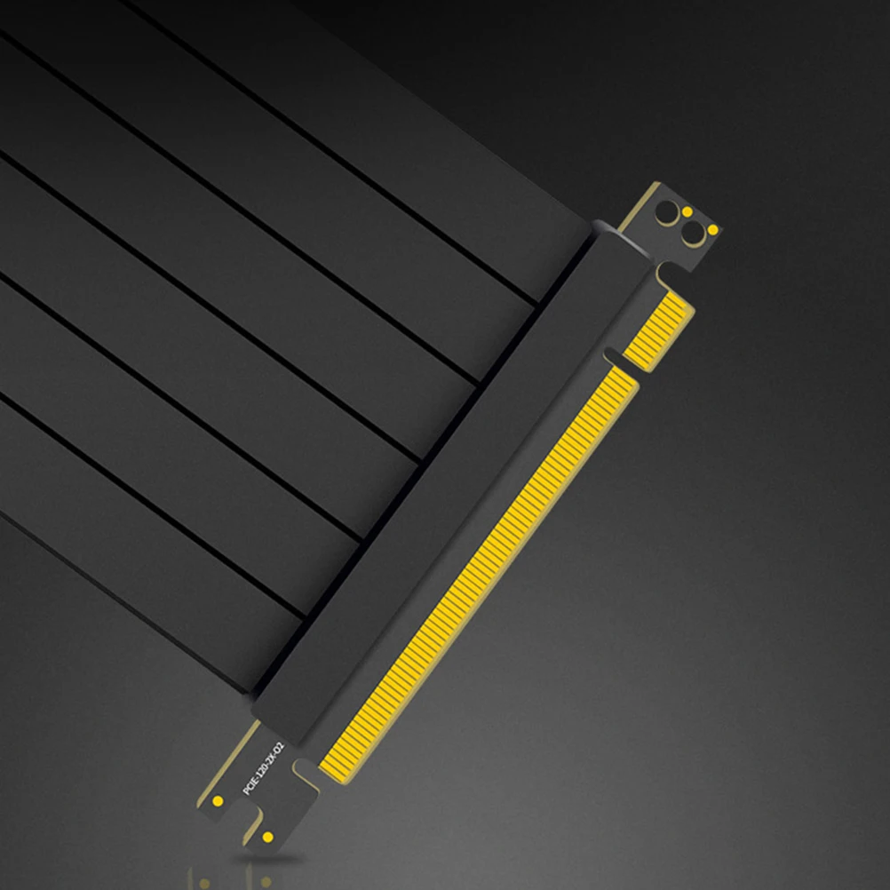 

20Cm 16X Gpu Extension Cable Pci-E 3.0 Riser Cable High Performance Signal Stable Compatible With All Graphic Cards Durable Pure