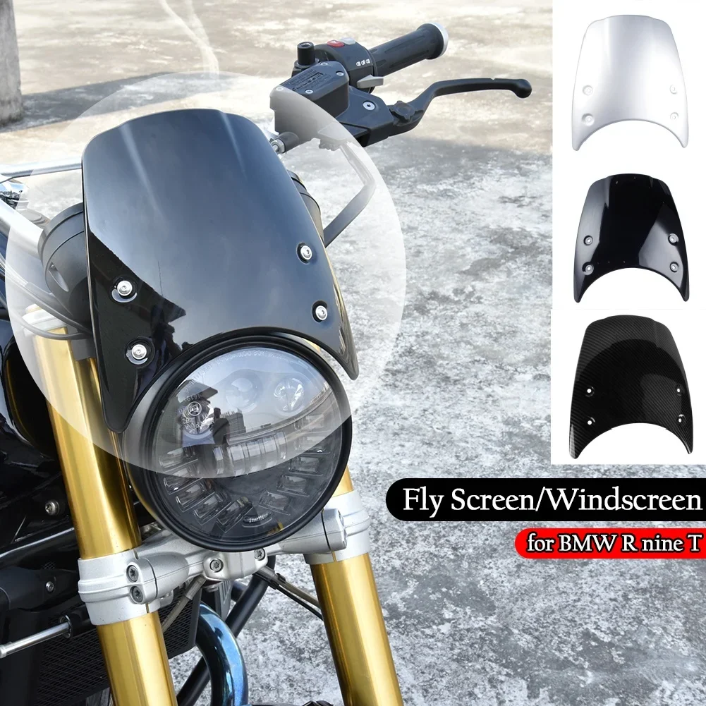 

Motorcycle Windscreen Windshield Covers Screen Lens for BMW R Nine T R9T 2014-2021 2015 2016 Motorbikes Deflector Accessories