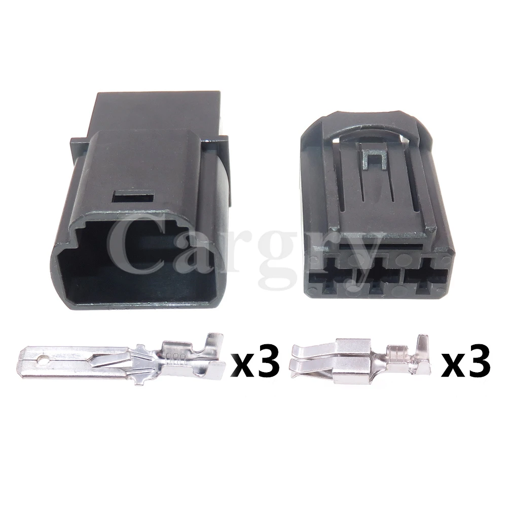 1 Set 3P 4G0919321A 4G0919321 1823137-1 1823138-1 AC Assembly Auto Male Female Docking Connectors Car Wire Harness Socket