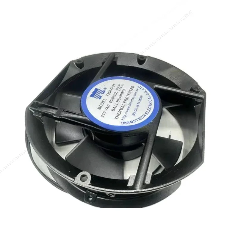

W V208-2-51 AC 230V 21W 0.12A 172X172X51Mm 2-Wire Server Cooling Fan