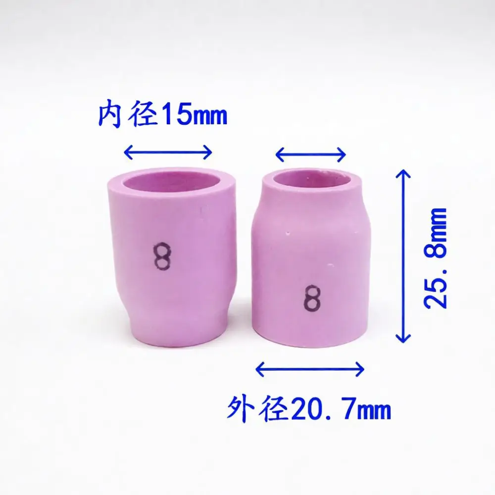 Welding Gas Lens Collet Body Compatible For WP9 WP20 WP22 45V43 45V44 45V45 Tig Torch Argon Diffuser Precision Metal Tool Compon