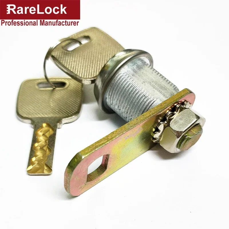 Stainless Cabinet Cam Lock Locker ATM Cash Box Safe- Box Mailbox Drawer Vending Machine Outdoor Hardware Rarelock LK005 g1