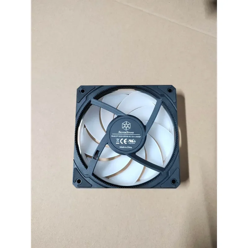 for Yinxin 120mm Q120 Hamburger Fan Upper and Lower Double Layer Structure PWM Cooling Fan