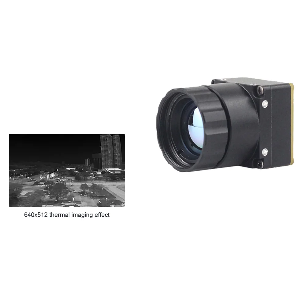 LWIR Uncooled CMOS Micro 640*512 Thermal Camera Module With 1 Year Warranty Supports CVBS MIPI USB SDK Night Vision