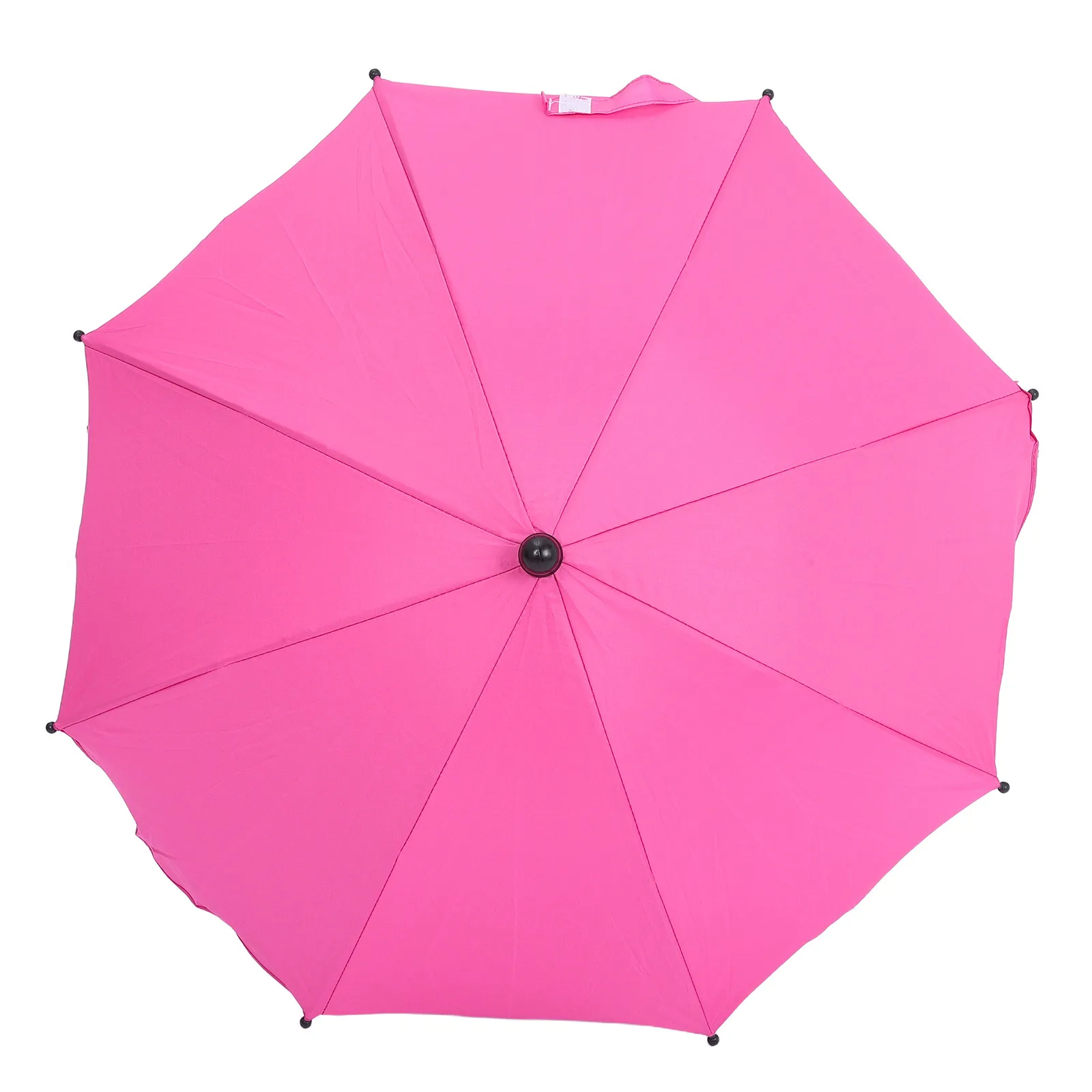 Plant Shade Umbrella for Outdoor Plants 25.6 Inch Diameter Silver Coated Canopy Adjustable Telescopic Pole Garden Bed Sunshade