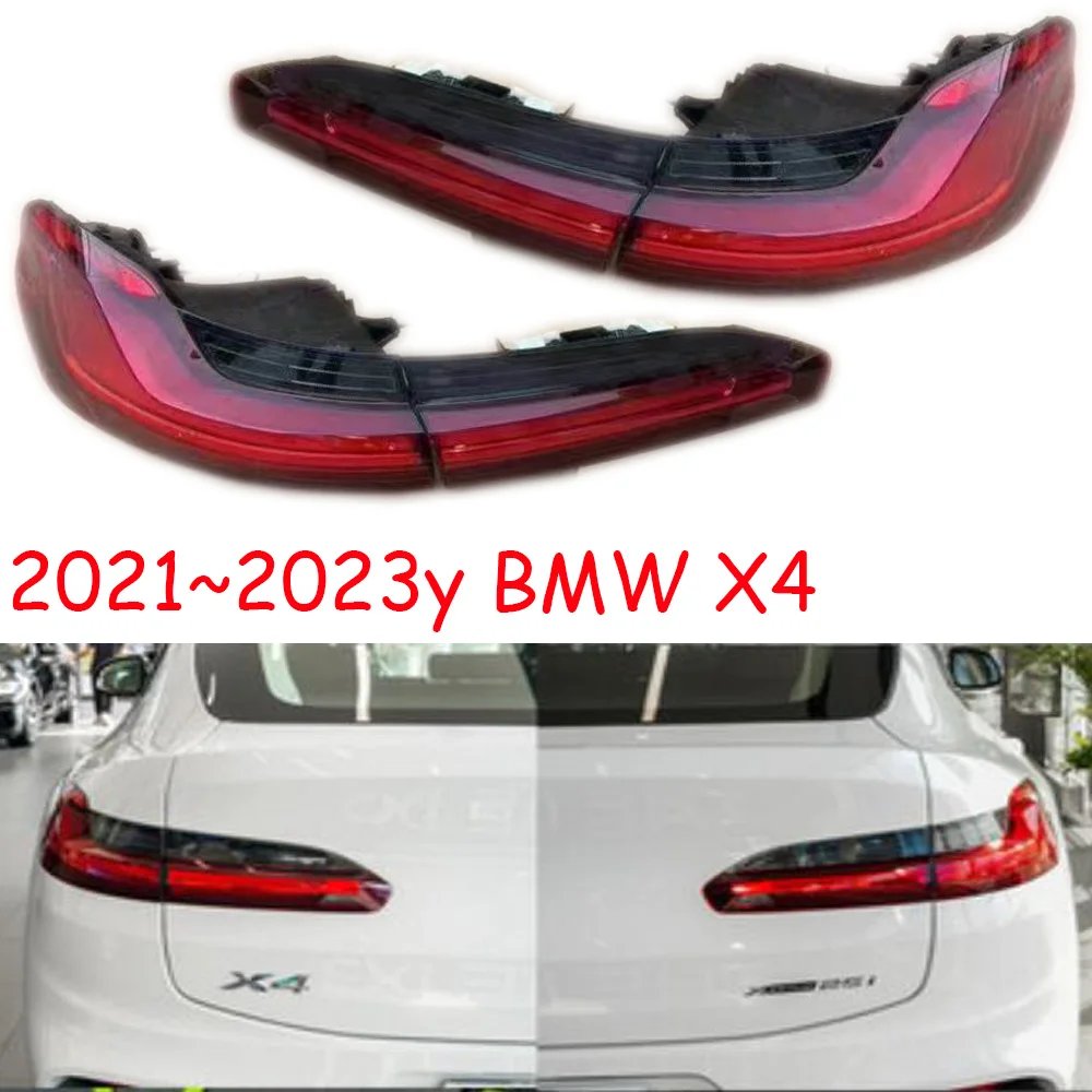 

1 шт. автомобильный бампер G02 задний фонарь для BMW X4 задний фонарь g02 отражатель 2021 ~ 2023y задний фонарь для BMW X4 противотуманная фара