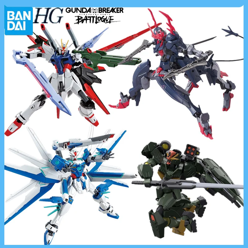 Original BANDAI HG 1/144 Gundam Helios Spoiler Mobile Suit The Witch From Mercury Assembly Plastic Model Kit Action Toys Figures